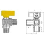 502 Brass valves for gas application