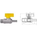 502 Brass valves for gas application