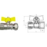 Ball Valve for Gas