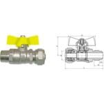 Ball Valve for Gas