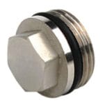 End cap for manifolds with o-ring